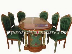 Set Kursi Makan Ganesa Dan Meja Gendong