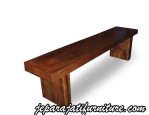 kursi bench kayu solid