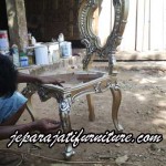 Kursi Makan Ukiran Mewah